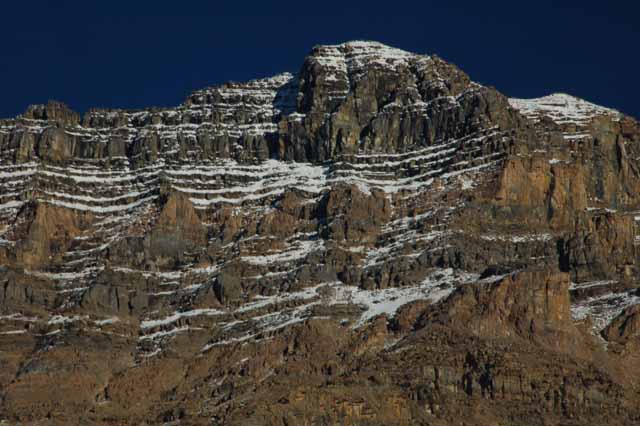 Mountain along the route